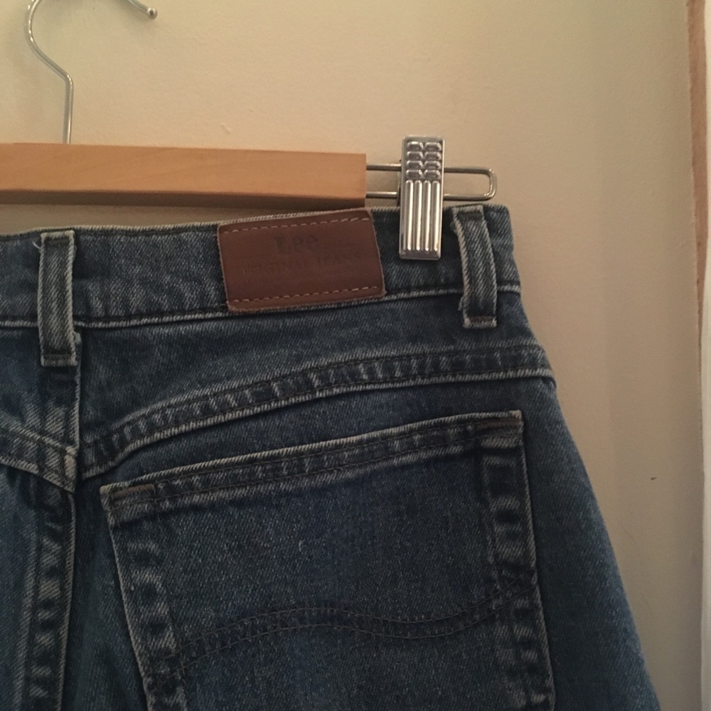 High waisted vintage Lee jeans size 10